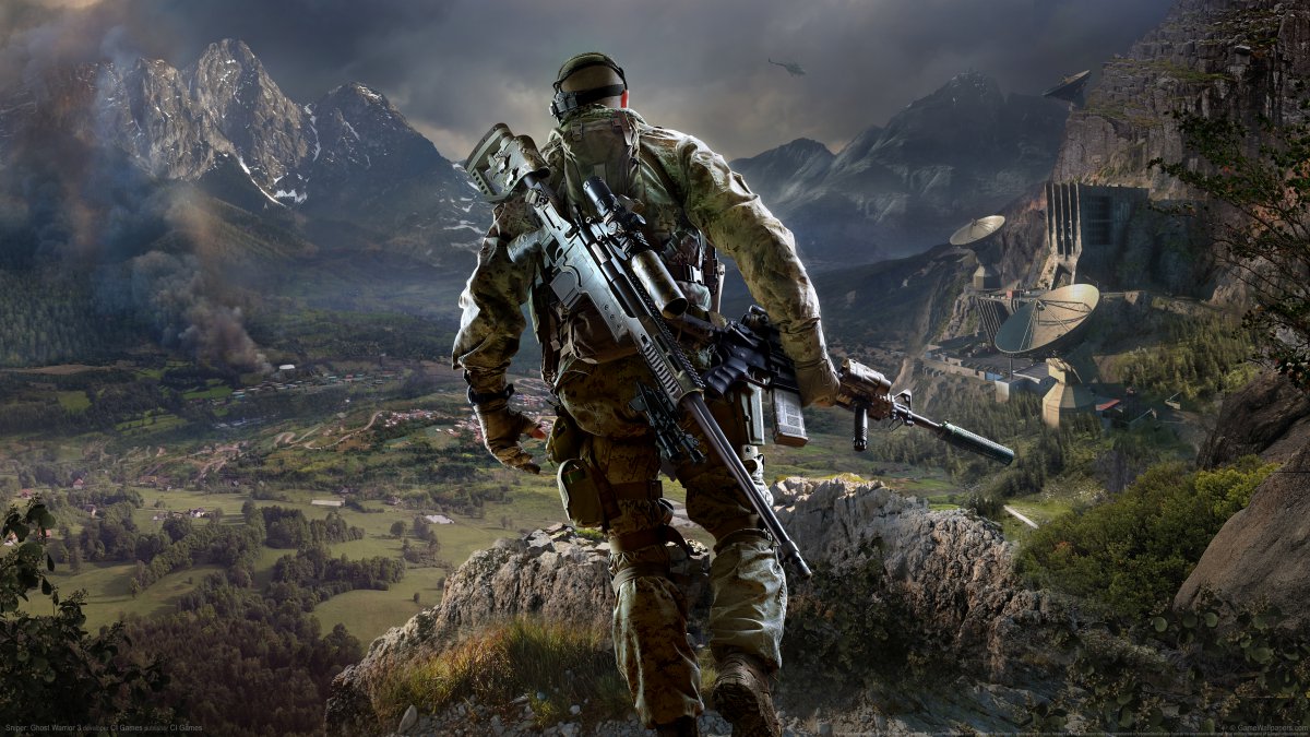 sniperghostwarrior3狙击手幽灵战士3战地山4k图片