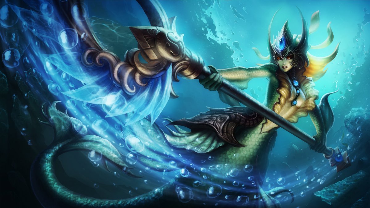 唤潮鲛姬 原画 娜美2 英雄联盟图片