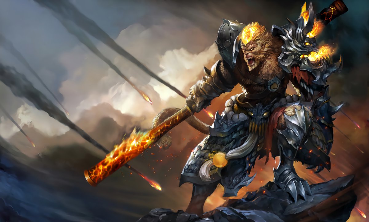 英雄联盟悟空4k图片,4k高清游戏图片,娟娟壁纸