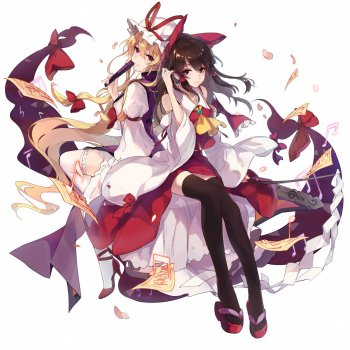 博丽灵梦 八云yakumo yukari 5k动漫图片