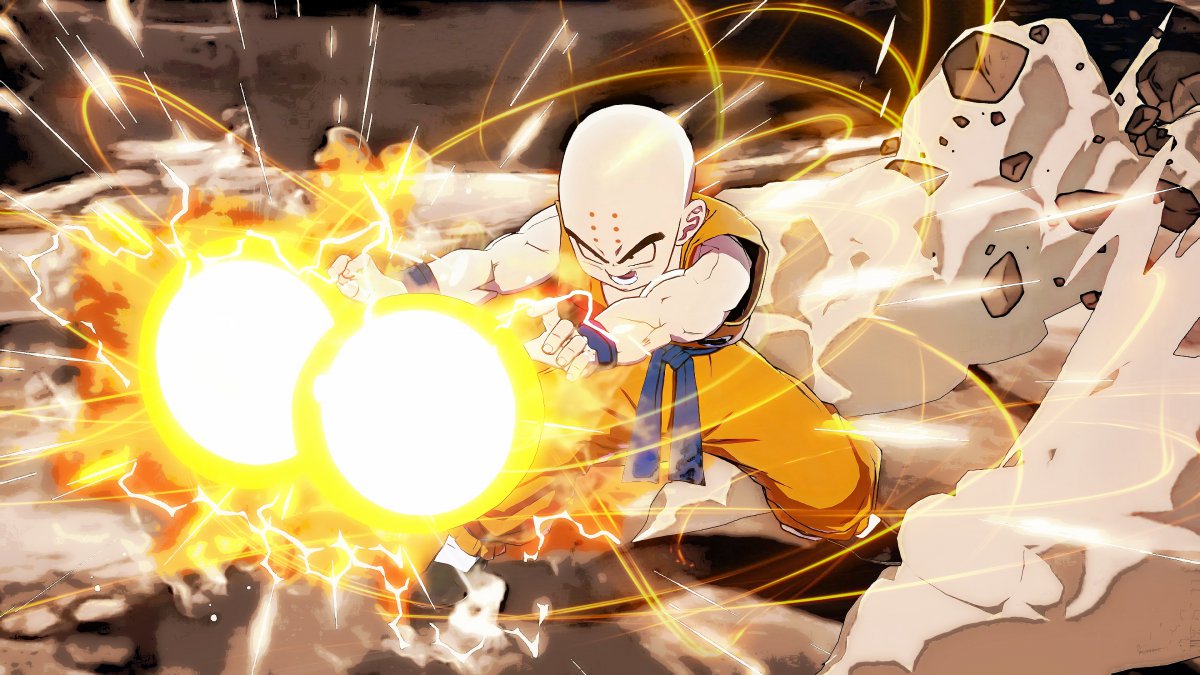 龙珠krillin dragon ball fighterz 4k图片,4k高清动漫图片,娟娟壁纸