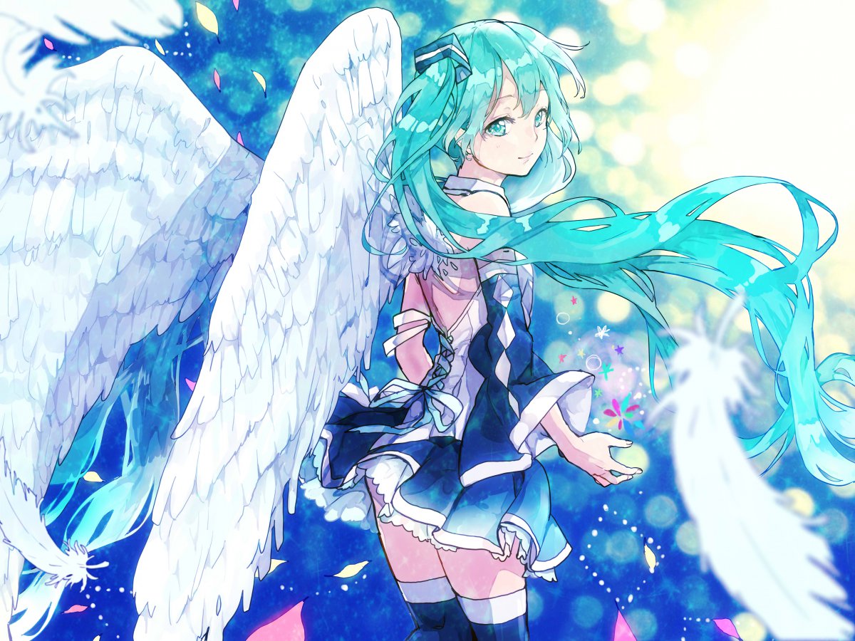 初音天使4k动漫图片