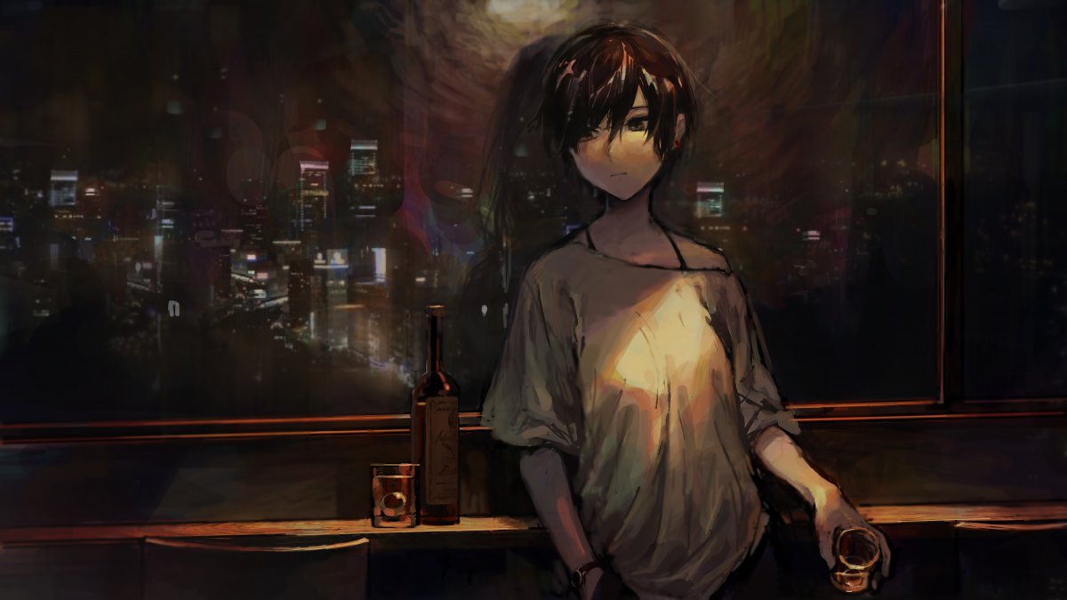 等待早上5k动漫图片