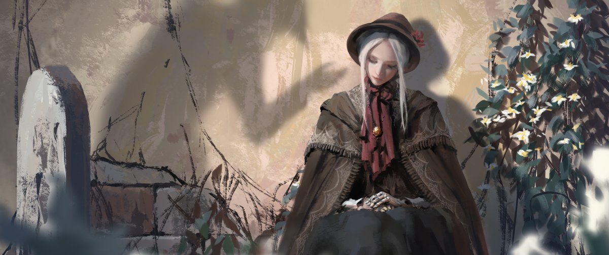 血源诅咒bloodborne鬼刀带鱼屏图片