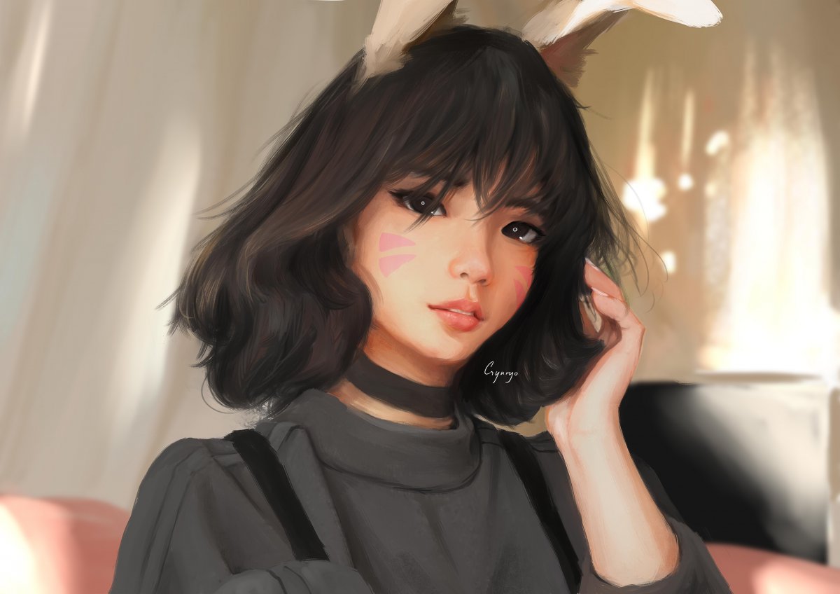 dva艺术插画绘画4k图片,4k高清动漫图片,娟娟壁纸