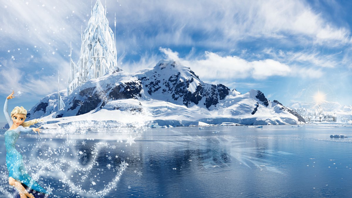 冰岛艾尔莎4k图片,4k高清影视图片,娟娟壁纸