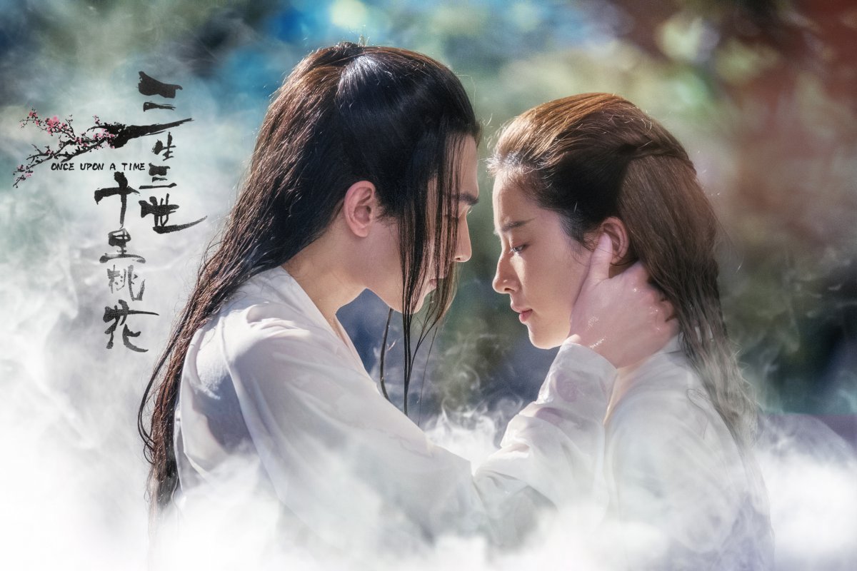 三生三世十里桃花刘亦菲杨洋白夜夫温泉共浴图片图片