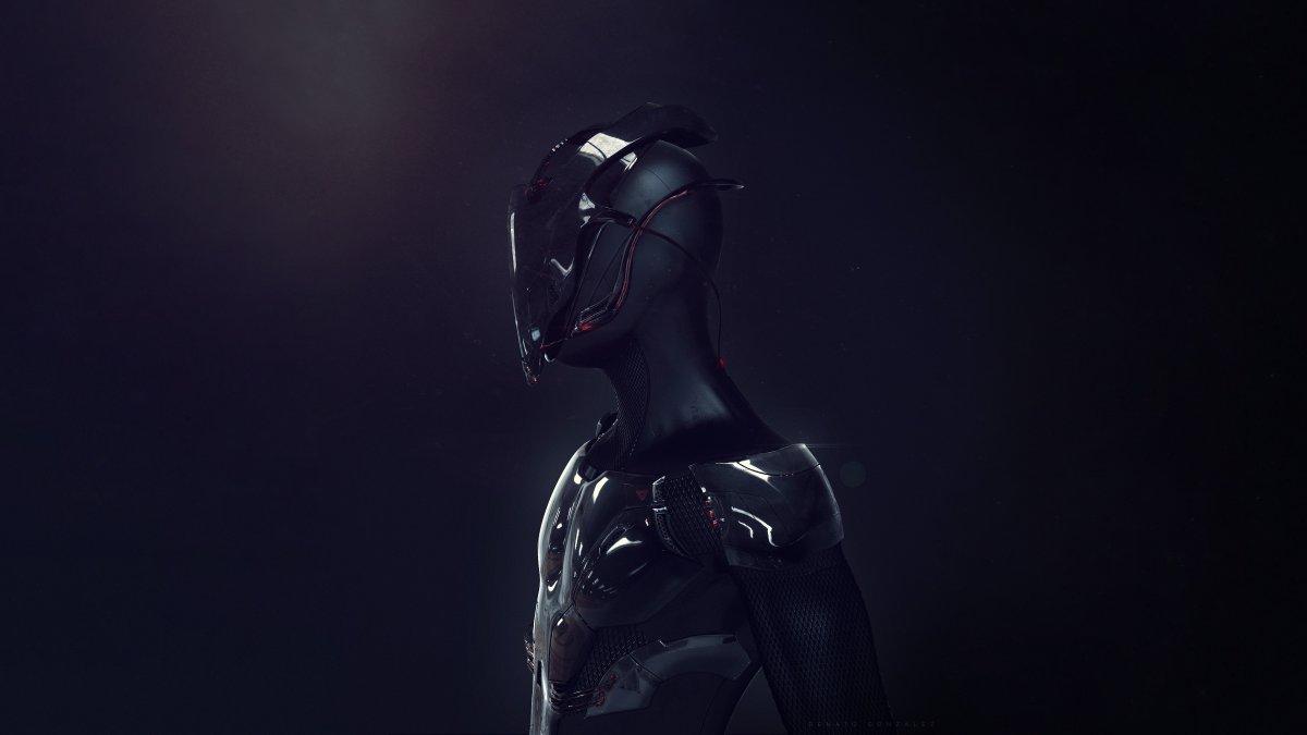 面具机器人cg图片,4k高清其它图片,娟娟壁纸