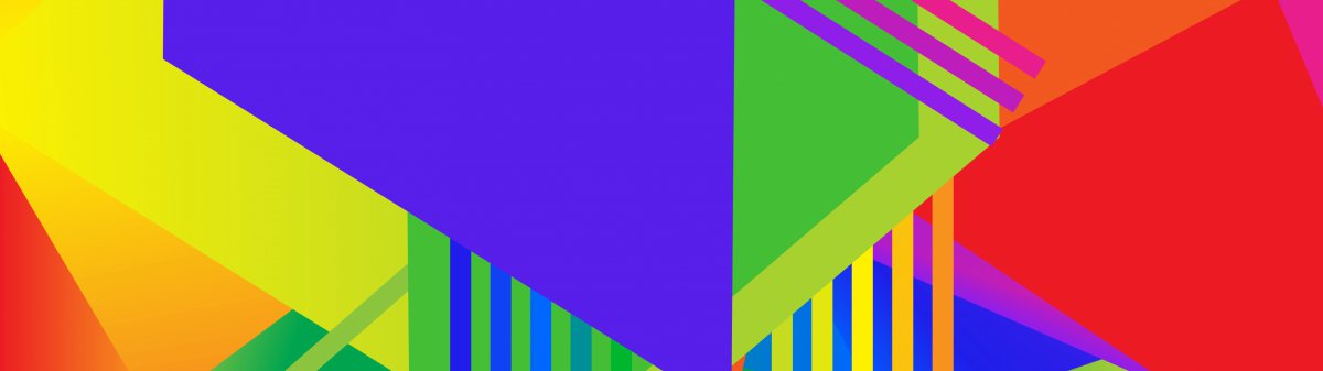 彩色几何色块设计图片