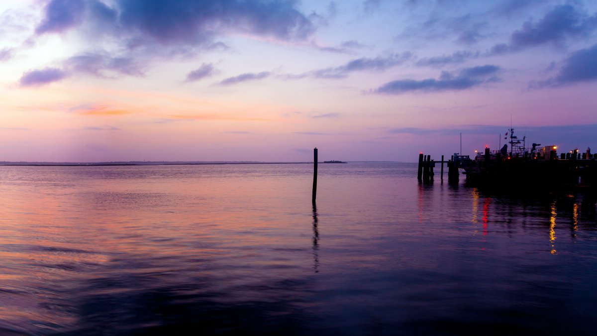查尔斯顿,港口,船舶,日落,天际线图片,4k高清其它图片,娟娟壁纸