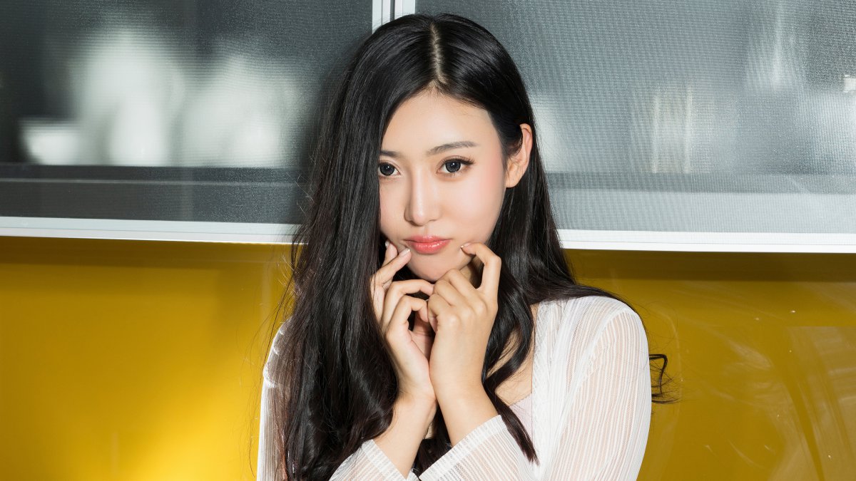 长发美女周子瑶4k图片,4k高清美女图片,娟娟壁纸