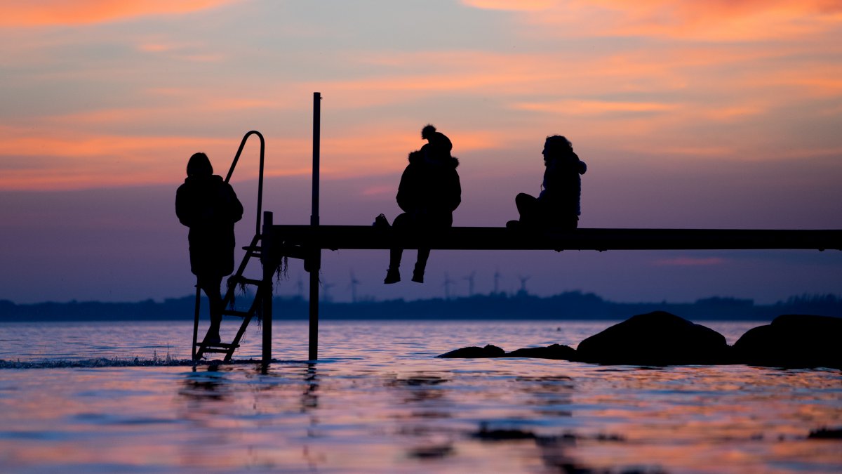 丹麦 美好的夕阳 4k风景图片,4k高清风景图片,娟娟壁纸