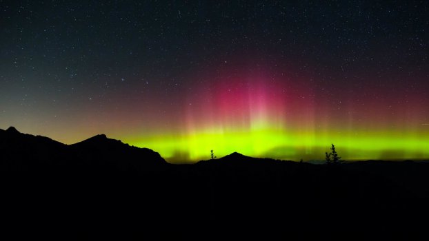 北极光极光太阳风4k风景图片