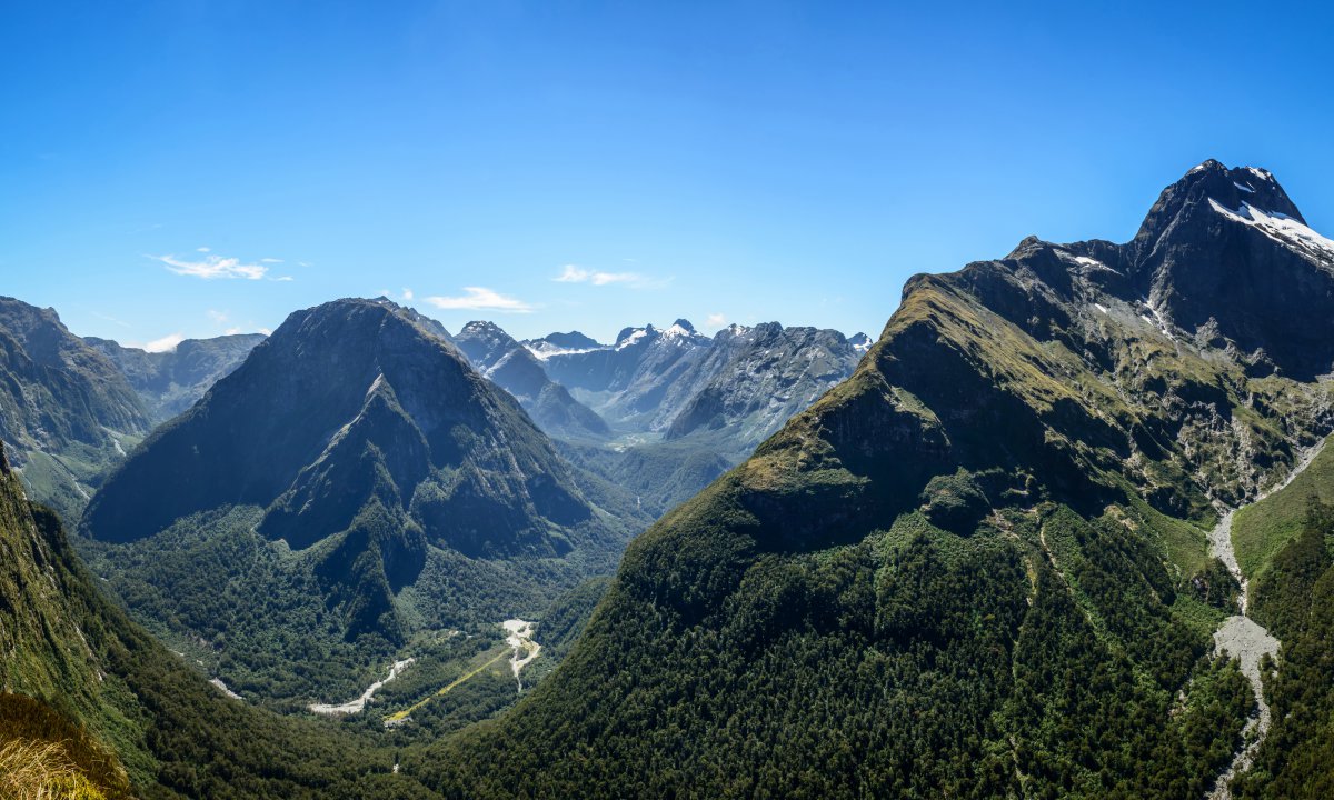 新西蘭山谷4k風景圖片,4k高清風景圖片,娟娟壁紙