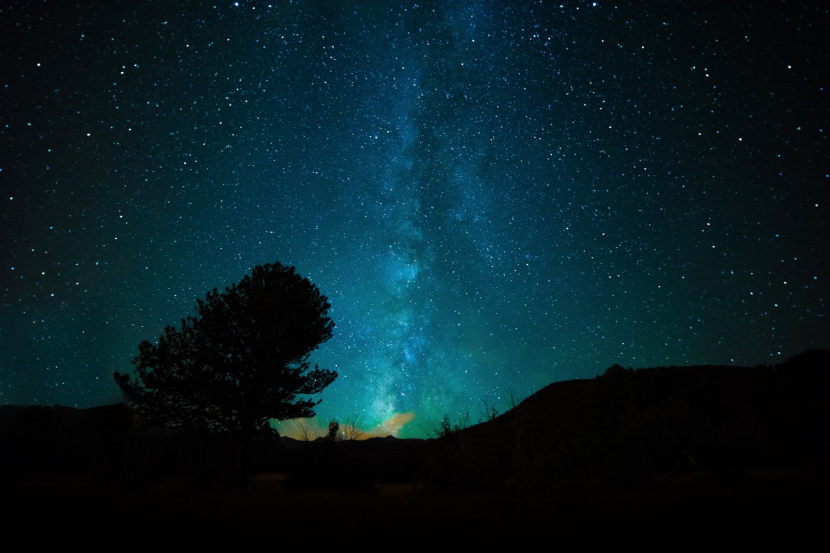 银河空间宇宙天空夜星空图片