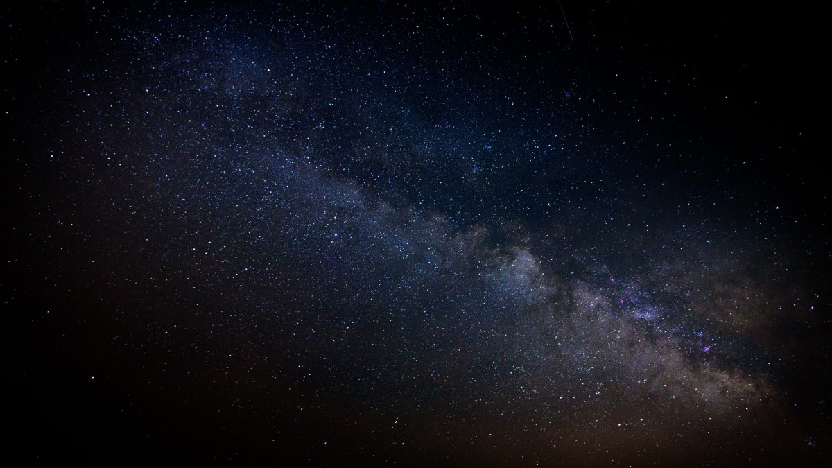 夜晚星空风景图片