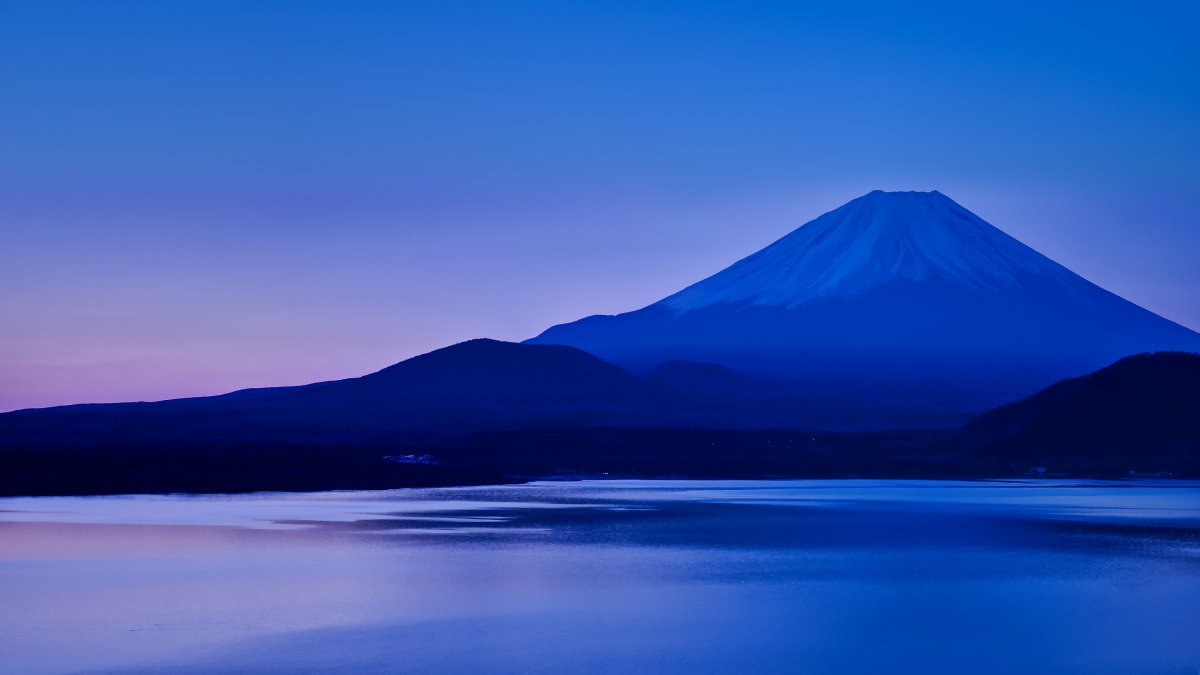 富士山高清4k风景桌面图片