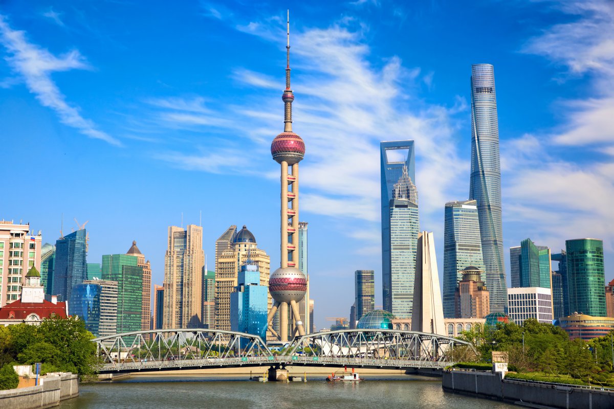 上海摩天大楼4k风景图片,4k高清风景图片,娟娟壁纸