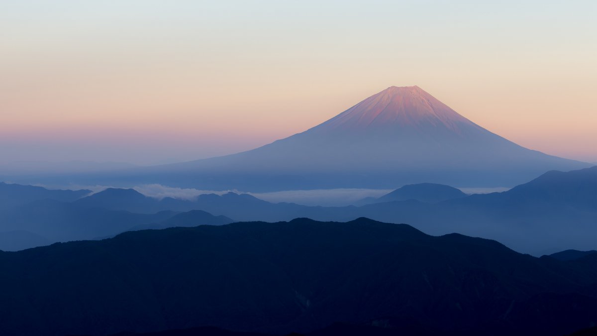 日本富士山4k图片