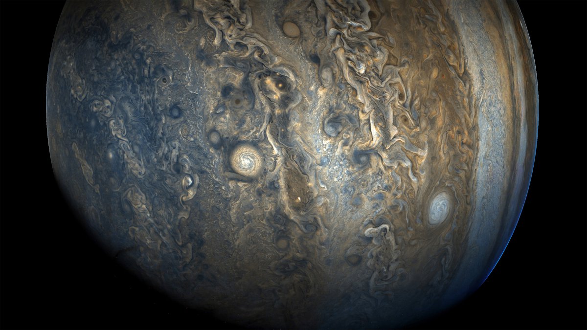 木星图片南极图片