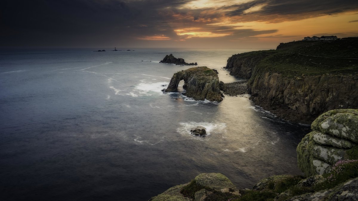 康沃尔海岸风景图片,4k高清风景图片,娟娟壁纸