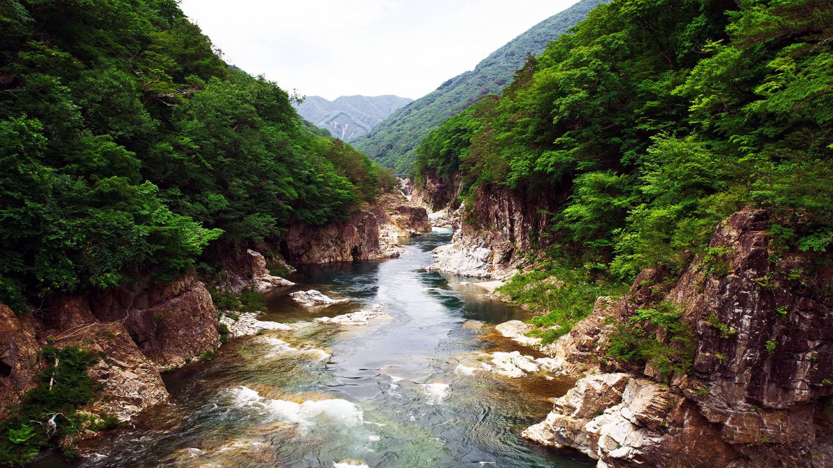 日本河流特征图片