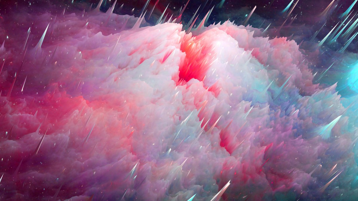 宇宙,多彩,星云,爆炸,艺术图片,4k高清风景图片,娟娟壁纸