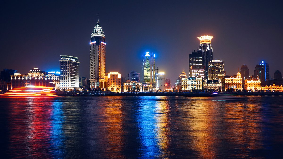 上海市区美景图片图片