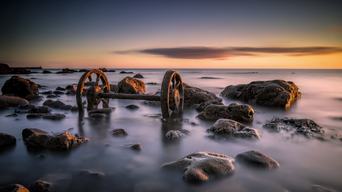 英格兰西汉姆海岸海滩2022风景照片图片