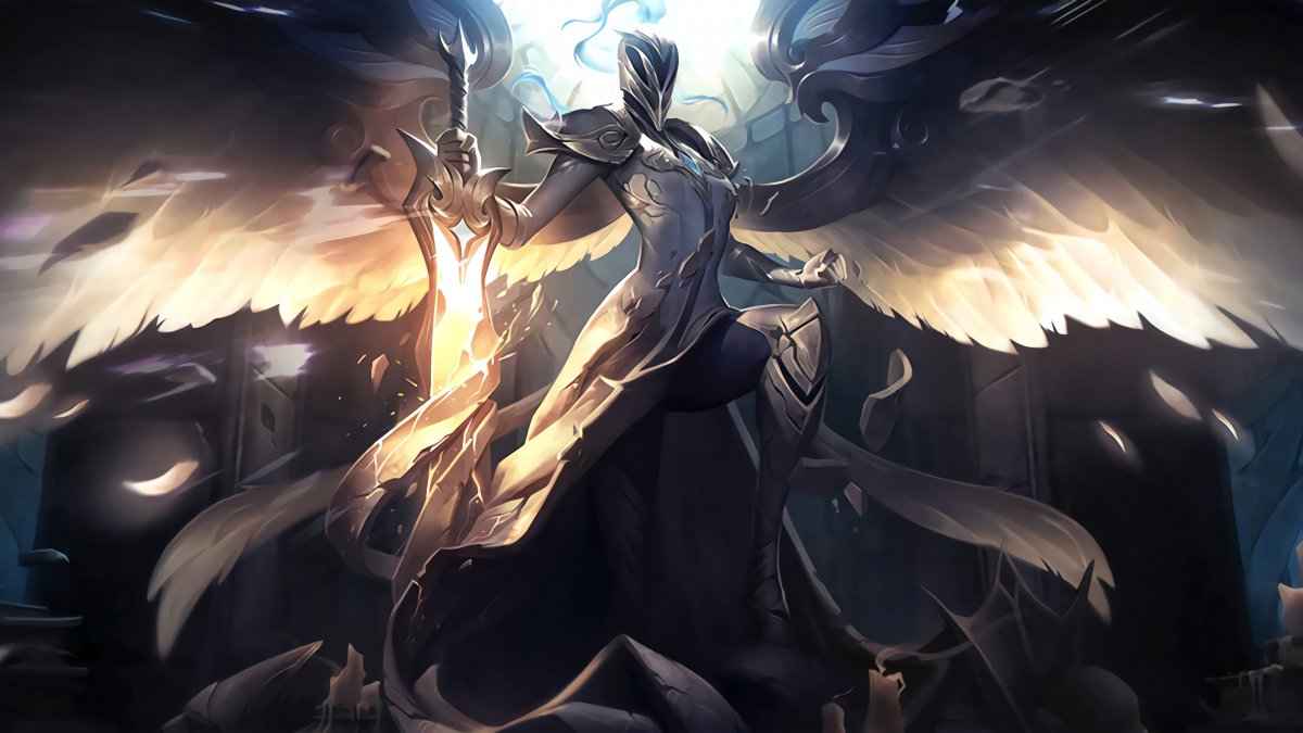 高清银白审判凯尔英雄联盟图片