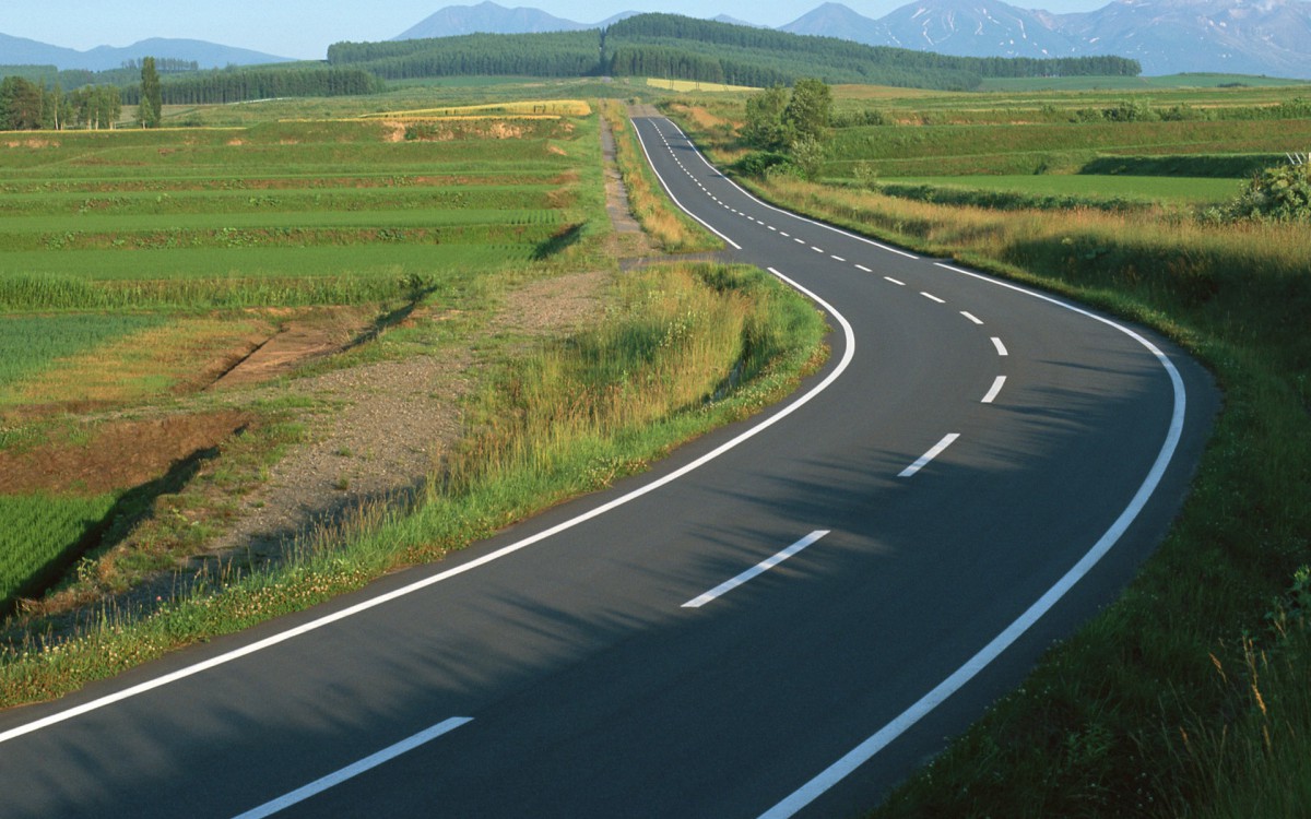 公路(道路)風景-風景壁紙-高清風景圖片-娟娟壁紙