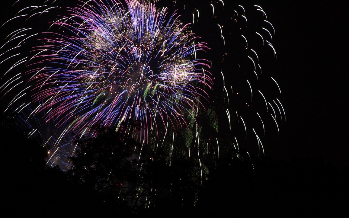 烟花夜景桌面壁纸815