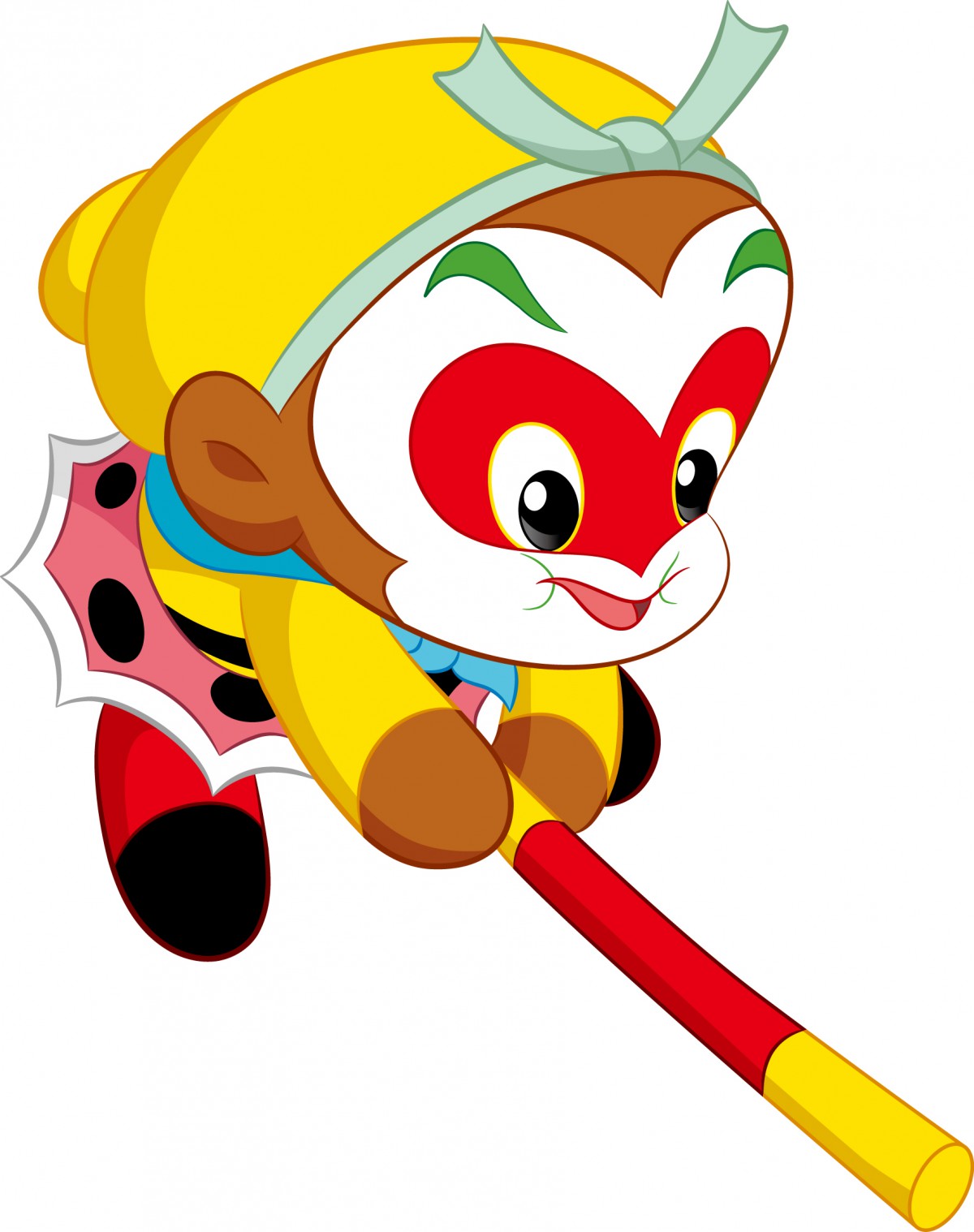 工笔绘画 孙悟空-手绘壁纸-高清手绘图片-第18图-娟娟壁纸