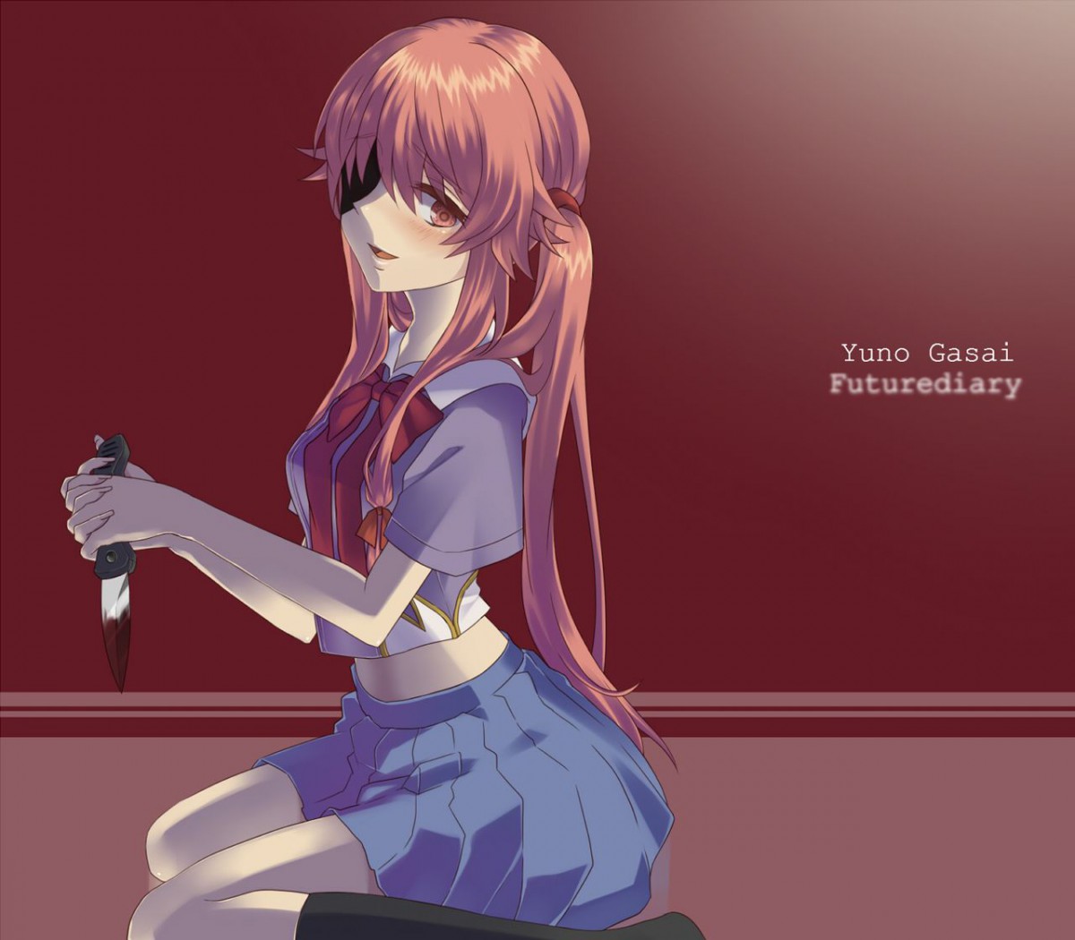 未来日记(我妻由乃)壁纸-动漫壁纸-高清动漫图片-第13图-娟娟壁纸