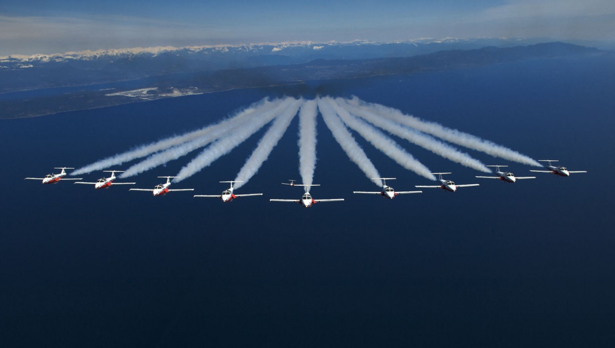 飞机飞行表演壁纸上2020