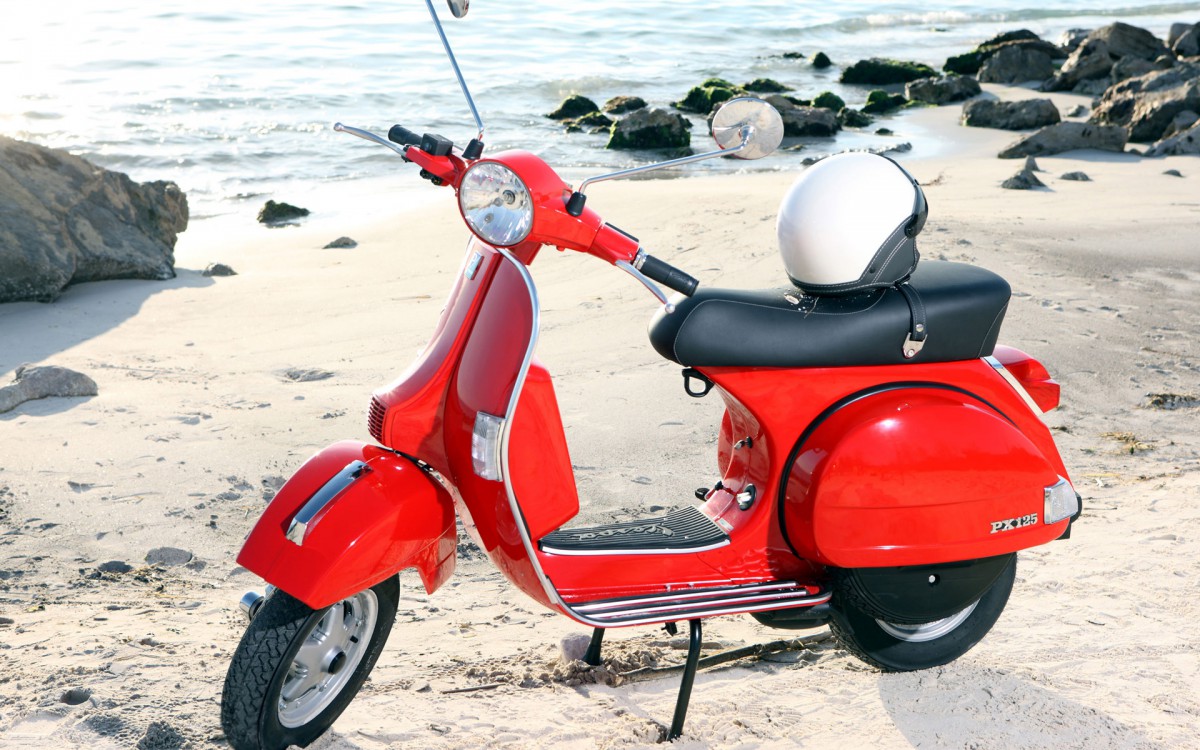 vespa px 125摩托車壁紙(10/14)