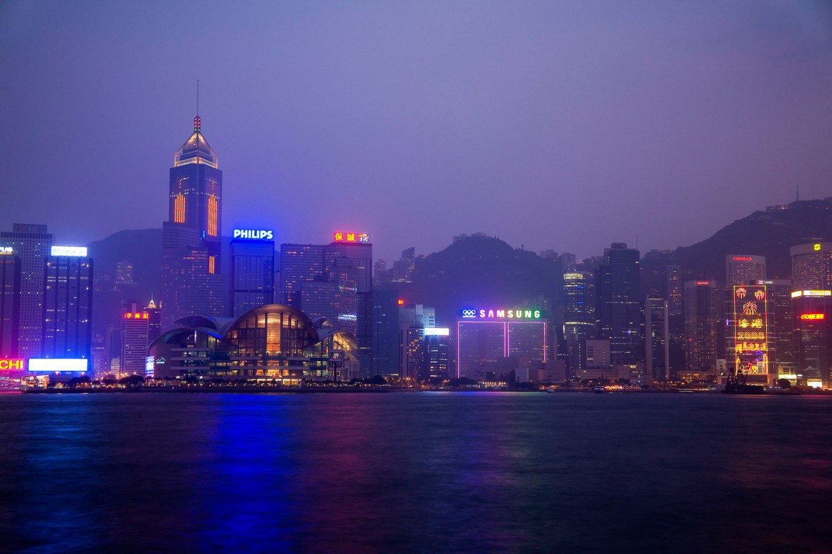 维多利亚港夜景桌面壁纸第一辑1420