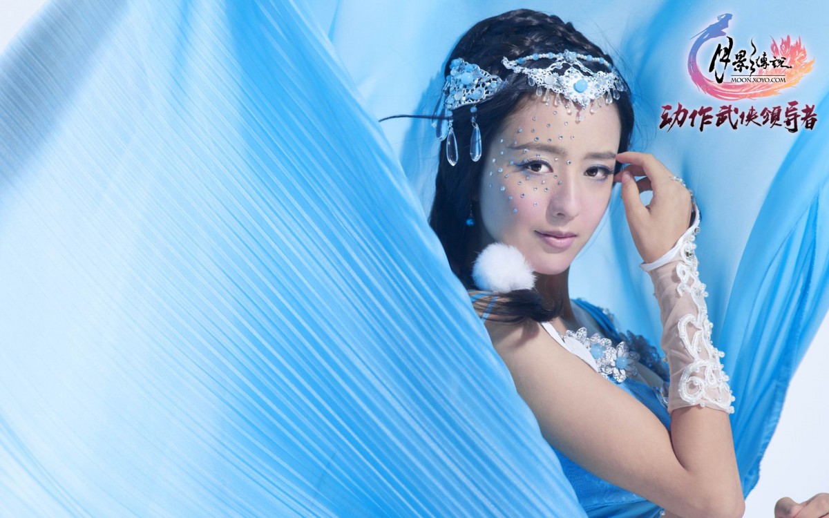 《月影传说》佟丽娅代言壁纸-游戏壁纸-高清游戏图片-第2图-娟娟壁纸