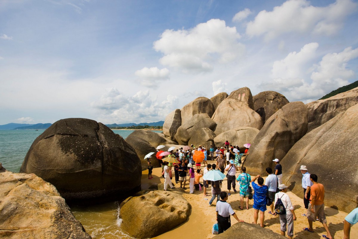 海南三亚天涯海角景点-风景壁纸-高清风景图片-第2图-娟娟壁纸