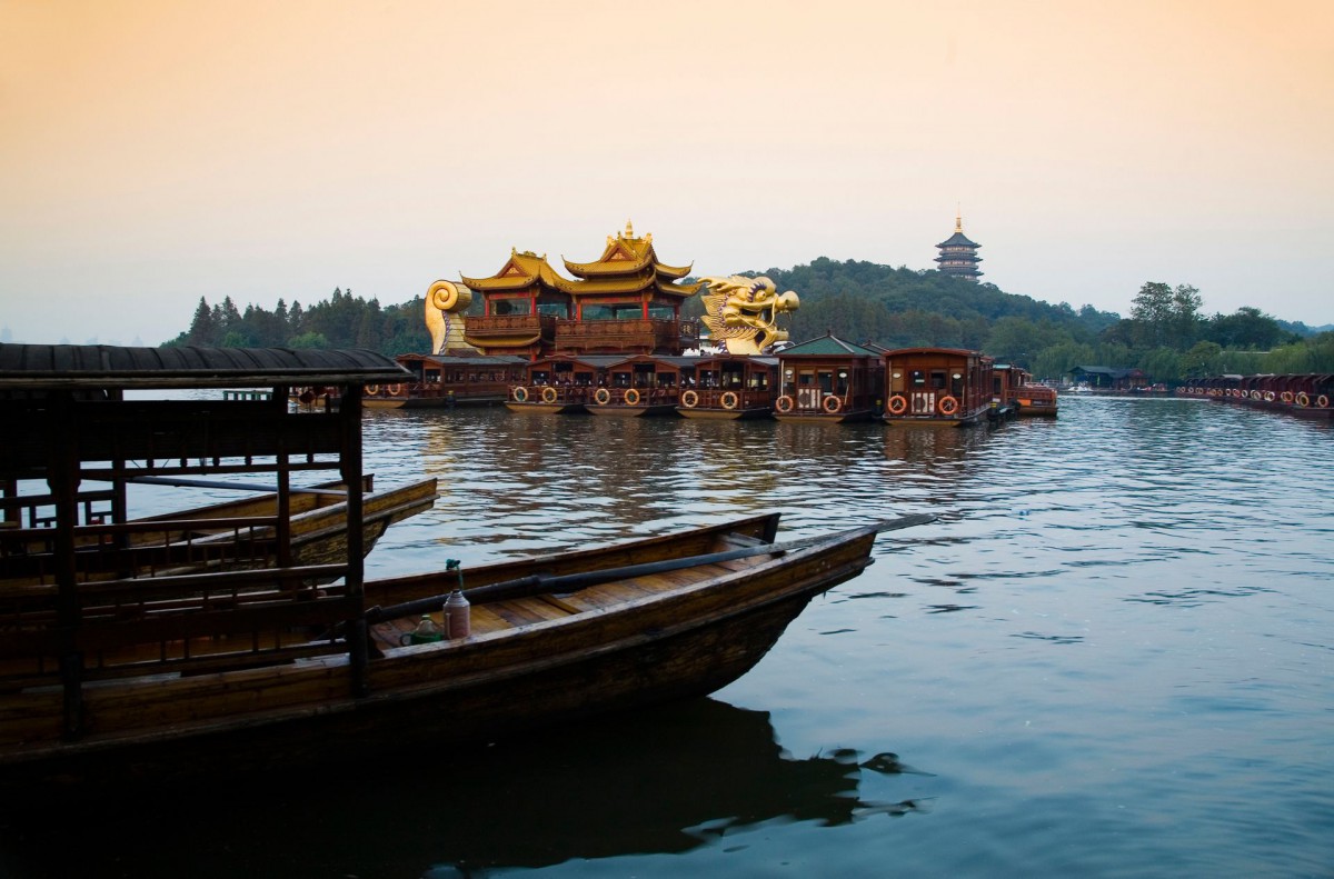 美丽的杭州西湖风光-风景壁纸-高清风景图片-第10图-娟娟壁纸