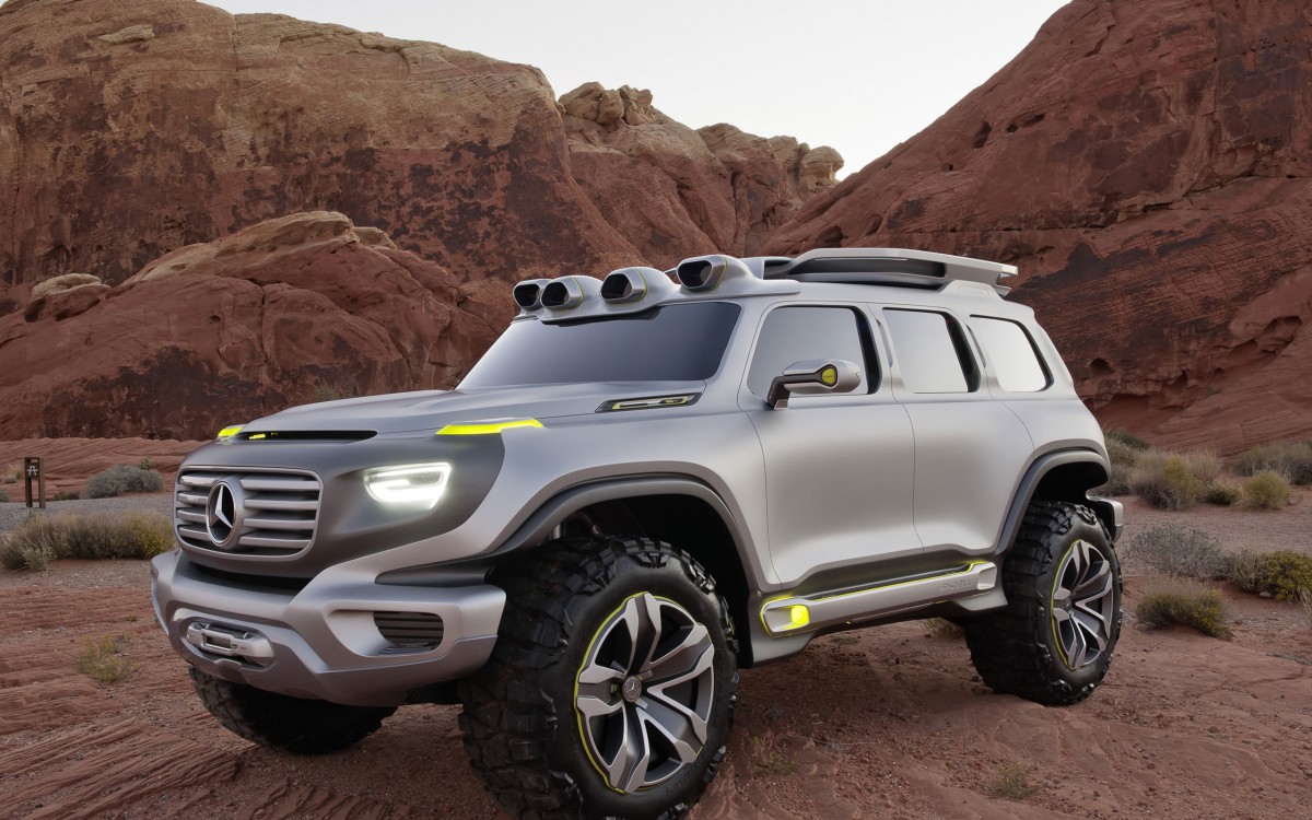 2012奔驰g-force越野车壁纸