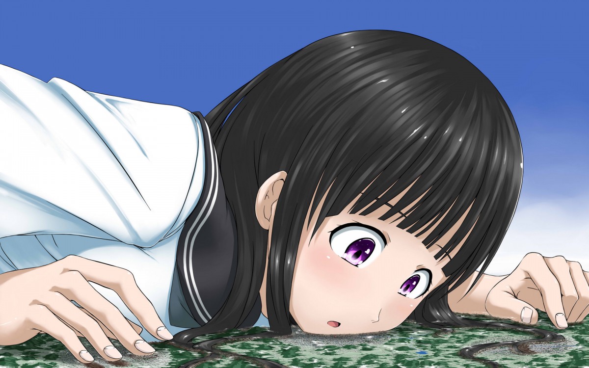 黑长直动漫少女壁纸510