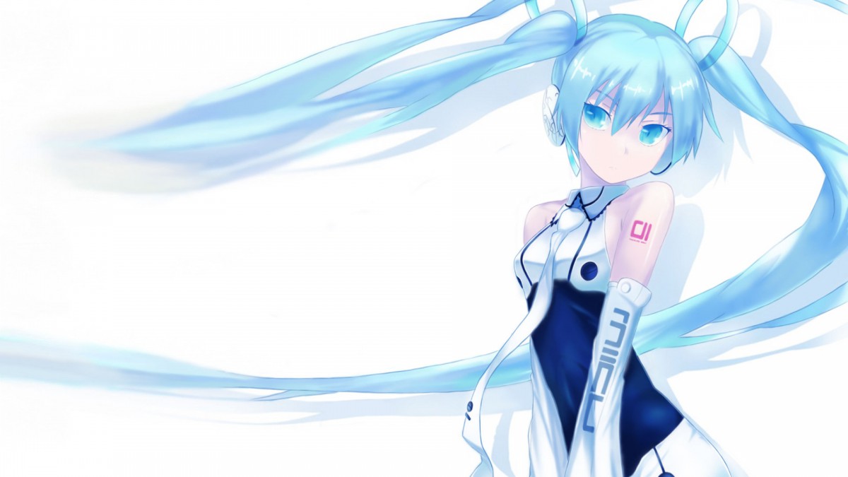 初音未來動漫美女主題壁紙1117