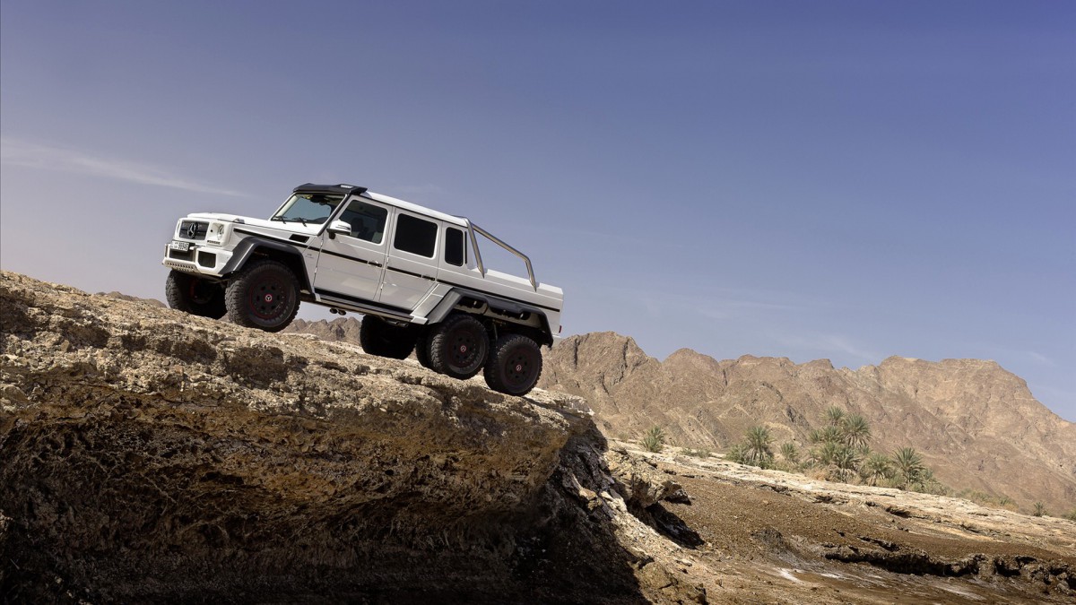 2013奔馳越野車 g63 amg 6x6壁紙(上)-汽車壁紙-高清汽車圖片-第11圖-