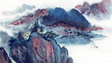 中国山水画精品图片壁纸