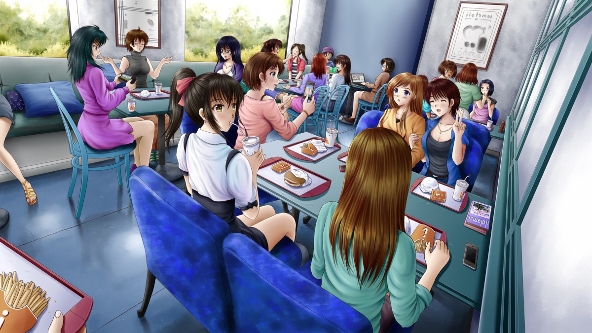 青春活力美少女插画壁纸ilolamai-动漫壁纸-高清动漫图片-第3图-娟娟