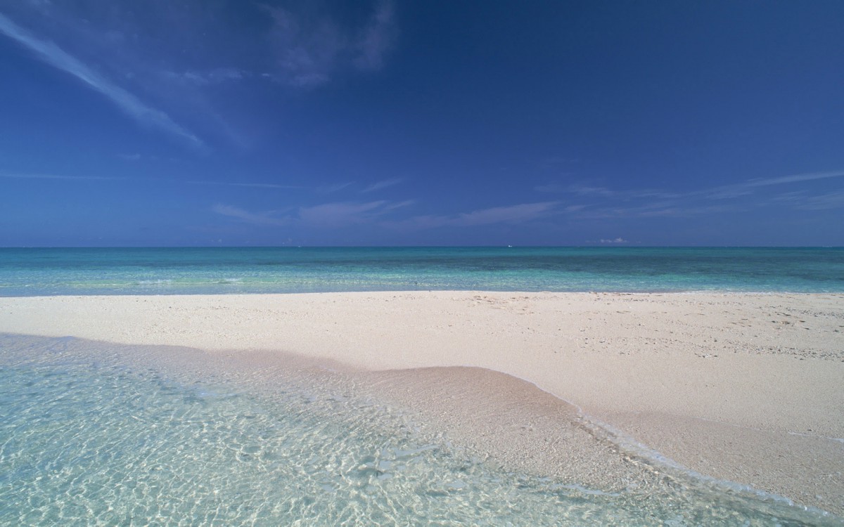 美麗的海水沙灘風景壁紙-風景壁紙-高清風景圖片-第5圖-娟娟壁紙