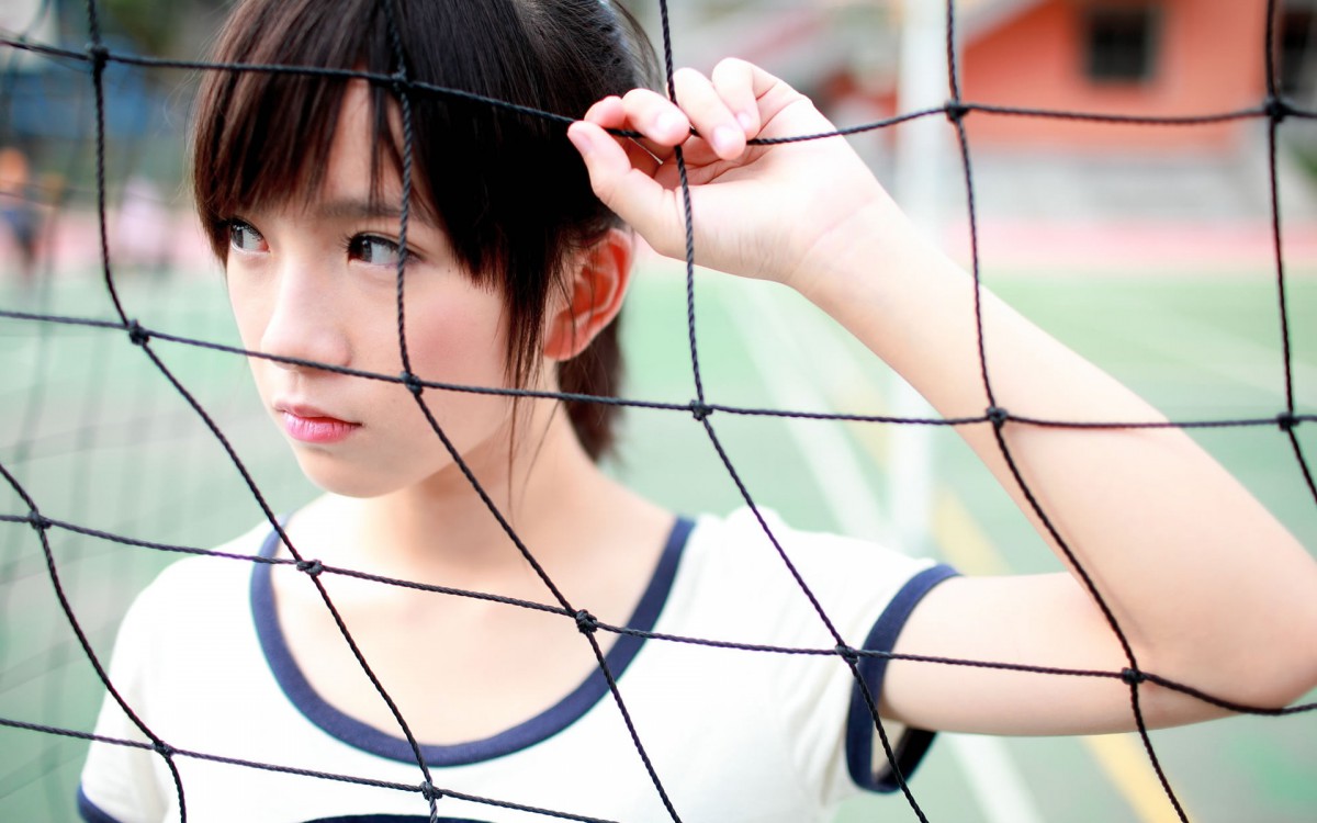 台湾麻豆美女小敬青春写照壁纸120