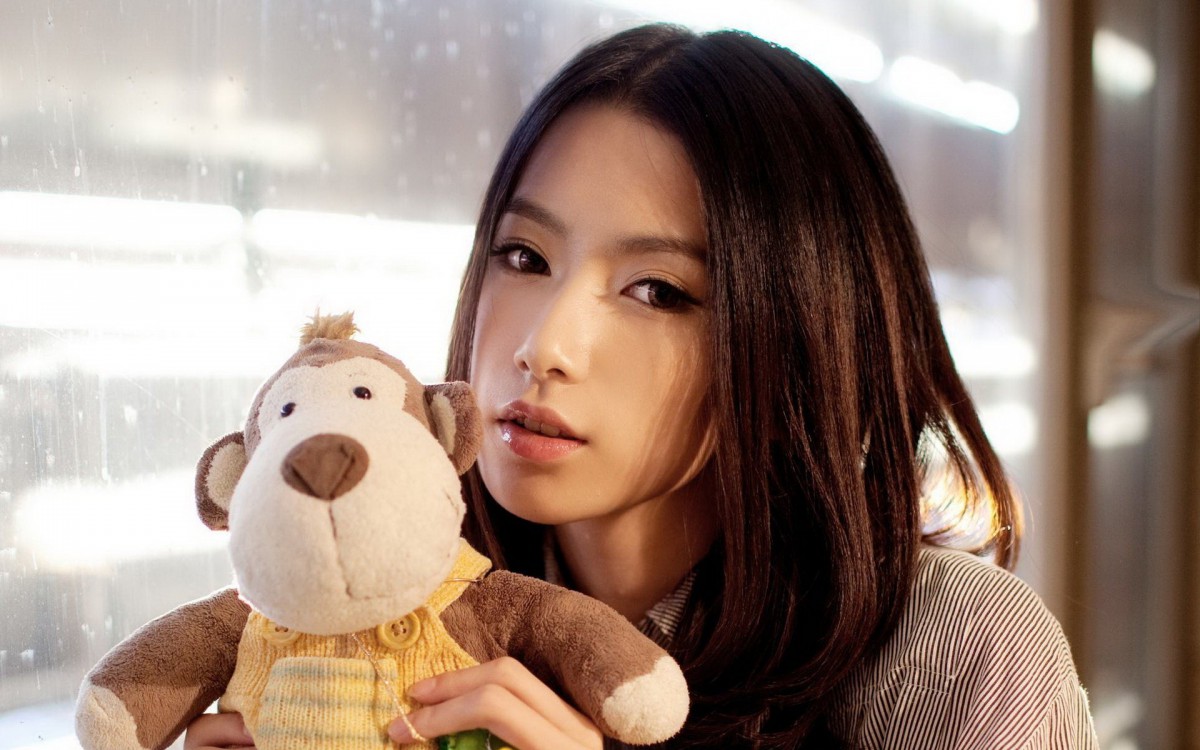 东方美女模特桌面壁纸27