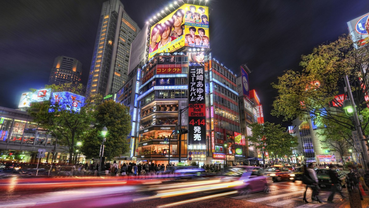 東京夜景圖片壁紙-建築壁紙-高清建築圖片-娟娟壁紙